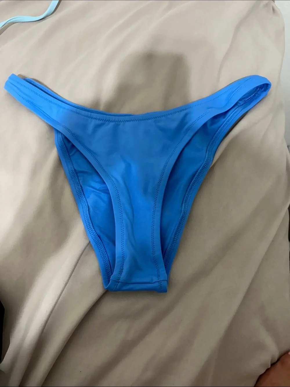 SKIMS Bright Blue Bikini Bottom - Low Rise Hipster